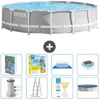 Intex Prism Frame Zwembad, rond - 427x107 cm - 7-delig, model S526