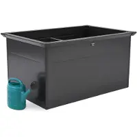 Store Boss Verhoogde metalen plantenbak 1,5 x 1 m Horten antraciet