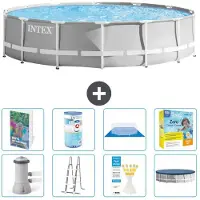 Intex Prism Frame Zwembad, rond - 427x107 cm - 7-delig, model S572