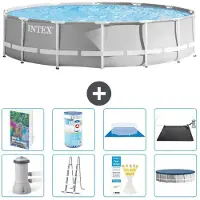 Intex Prism Frame Zwembad, rond - 427x107 cm - 7-delig, model S619