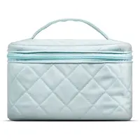 Gillian Jones - Beauty Box in quilted nylon Blue
