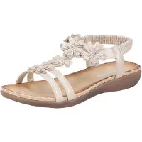 Rieker V7573 Sandalen | Maat 39 Dames Beige