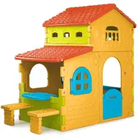 FEBER Speelgoedhuis voor Kinderen Feber Super Villa Feber 180 x 110 x 206 cm (180 x 110 x 206 cm)