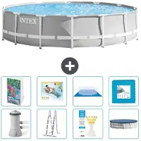 Intex Prism Frame Zwembad, rond - 427x107 cm - 7-delig, model S651