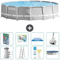 Intex Prism Frame Zwembad, rond - 427x107 cm - 7-delig, model S584