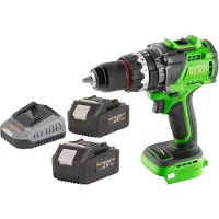 Procraft PA18ProBL-BB accu-klopboormachine 20 V 180 Nm borstelloos + 2x accu 4,0 Ah + oplader