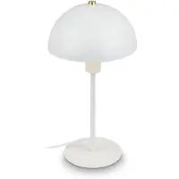Briloner Pura – Tafellamp – witte bedlamp – E14 fitting – met schakelaar op snoer – Ø18x35 cm