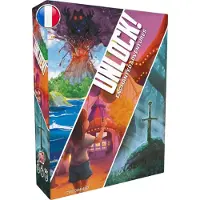 Asmodee Jeu d'escape game Unlock ! Enchanted Adventures