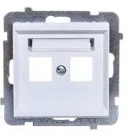 Ospel GPK-2R/p/00, Wit, IP20, 71 mm, 33 mm, 71 mm, 76 g