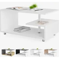 Casaria Salontafel Orlando Wit 95x55x50cm