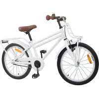 vidaXL Kinderfiets 22 Inch voor 7-12 jaar oud Wit