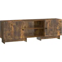 vidaXL TV Kast 150 x 31 x 50 cm Gerookt eiken Geconstrueerd hout