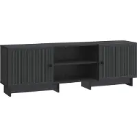 vidaXL TV Kast 150 x 31 x 50 cm Zwart Geconstrueerd hout