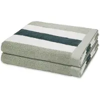 Ross Sonstiges 2 X douchehanddoek in set 2 pack Doubleface Stripes