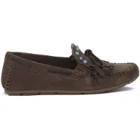 Cafe noir Mocassins taupe