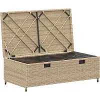 vidaXL Buiten bank set 4 -Seater 4 st 55 x 30 x 39 cm Rechthoekig