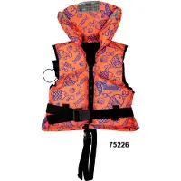 Lalizas 100n Iso Acuatic Print Junior Life Jacket Oranje 15-30 Kg
