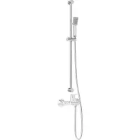vidaXL Douche Systeem Set Chroom 100 cm Roestvrij staal