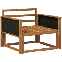 vidaXL Buiten Midden Sofa Naturel