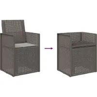 vidaXL Tuinstoelen 2 st Lichtgrijs PP