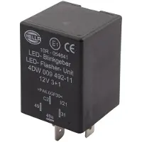 Hella Knipperlicht 12V, 4-polig, , geschikt voor onder andere CASE IH