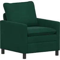 vidaXL Bank Donkergroen 76 x 81 x 87,5 cm Fluweel