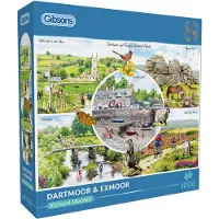 Gibsons Richard Macneil - Dartmoor & Exmoor Puzzel (1000 stukjes)