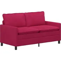 vidaXL Bank Wijnrood 156 x 81 x 87,5 cm Fluweel