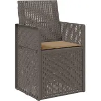 vidaXL Tuinstoelen 2 st Lichtgrijs, Taupe PP