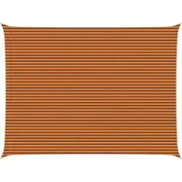 vidaXL Zonneschaduw Oranje en Bruin 8 x 6 m 100% Polyester Oxford