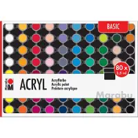 Marabu Acrylfarbe Set Basic
