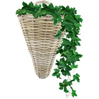 Van der leeden Wandhanger Rotan 35 X 30 X 42 Cm