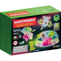 Magformers Glow-In-The-Dark Creatievset
