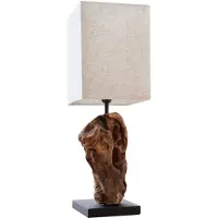 Invicta Tafellamp HYPNOTIC 45cm driftwood beige - 19478