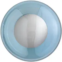 Ebb & Flow Design wandlamp Horizon Surface, dimbaar, blauw, Woon-/ Eetkamer, Glas, Scandinavisch, Wandlamp design