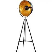 Invicta Vloerlamp BIG STUDIO 170cm zwart goud - 18692