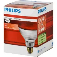 Philips PAR38 IR 100W E27 230V Red 1CT/12