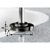 Festool Accessoires HW D 52/R1ss S12 Vlakfrees | 492701
