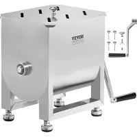 Vevor Handmatige Gastro Vleesmixer 15 L Vleesverwerker (Maximaal mengen van 6,8 kg vlees)