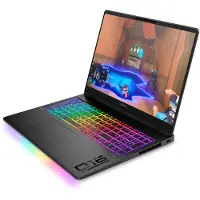 HP MAX 16-ak0097ng (zwart, AMD Ryzen AI 9 HX 375, NVIDIA GeForce RTX 5080, 32 GB DDR5, 1 TB (1 TB opslag), Windows 11 Home)
