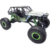 Amewi 22217 Crazy Crawler 1:10 RC modelauto voor beginners Elektro Crawler 4WD Incl. accu, oplader en batterijen voor de zender