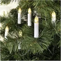 Hi LED-lichtketting met 20 LED-kaarsen