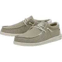 HeyDude Instapper Men Wally Braided Off White-Schoenmaat 42
