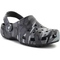 Crocs Klomp Kids Classic Camouflage Black/Slate Grey-Schoenmaat 33 - 34