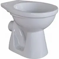 BELVIT Wandtoilet met diepspuiting, horizontale afvoer, kleur grijs, model Manhattan