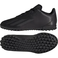 Adidas Schoenen - X CRAZYFAST.4 TF J - Zwart - - 38 2/3 - Voetbalschoenen - Turf