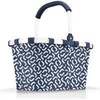 Reisenthel Shopper blauw / zilver / wit