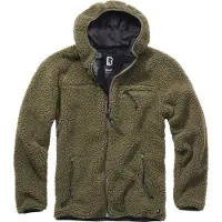 Brandit Fleece jas groen