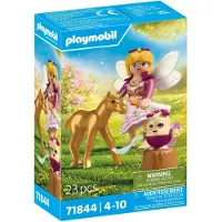 Playmobil - Golden Unicorn Foal with Fairy (71844)