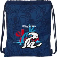 Big Buy Cooking Rugtas met Koordjes El Niño Paradise Marineblauw 35 x 40 x 1 cm